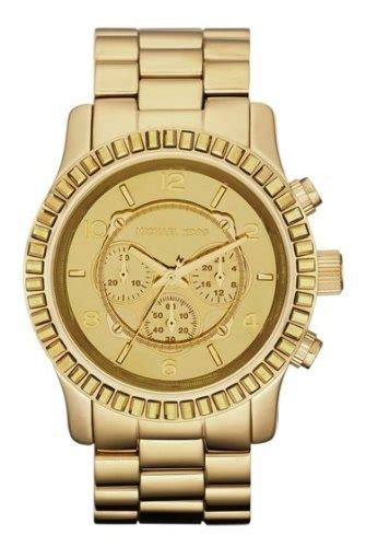 michael kors runway oversized gold tone glitz watch mk5541|Michael Kors runway.